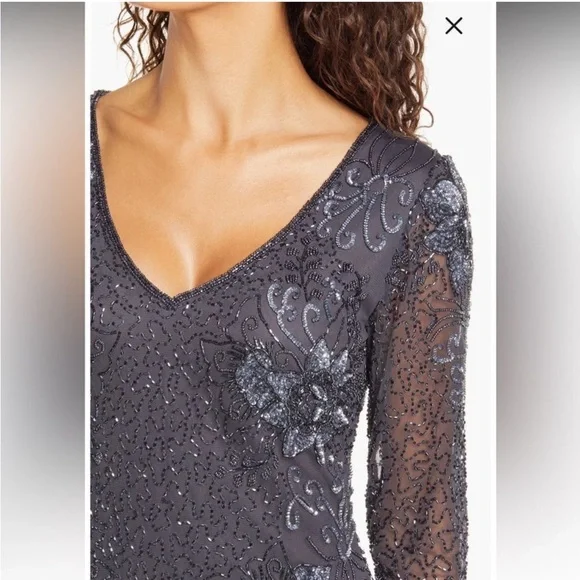 sachin and babi light blue dress Pisarro nights dress for sale